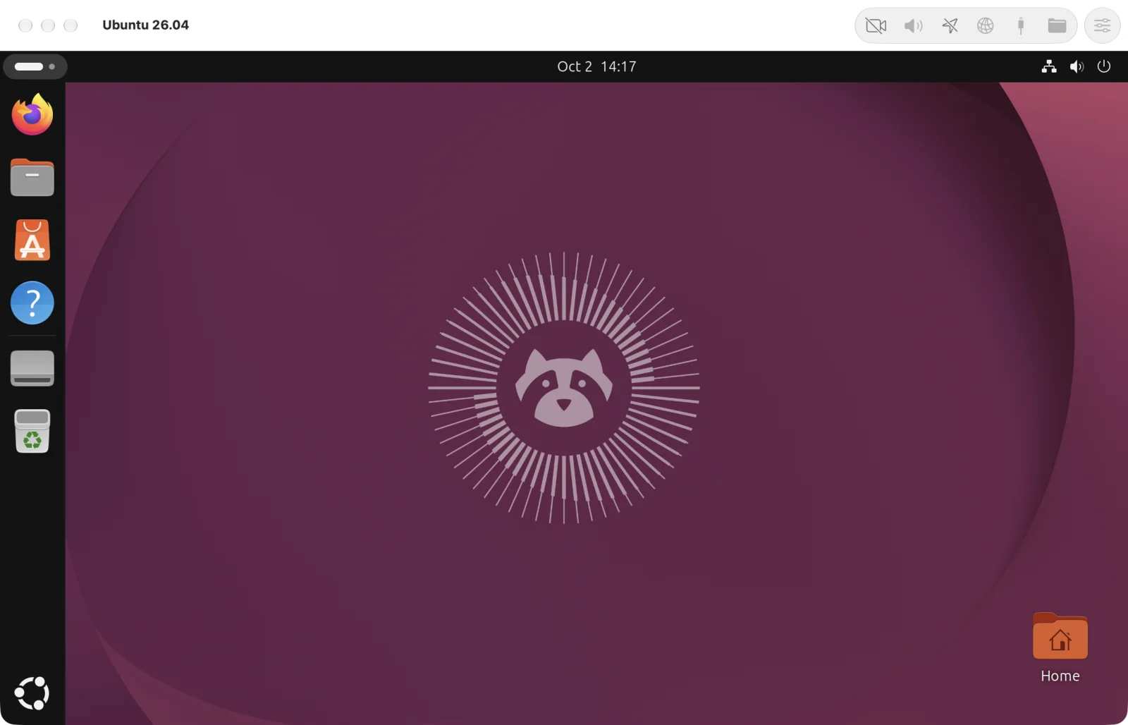 VMPal 运行 Ubuntu 虚拟机